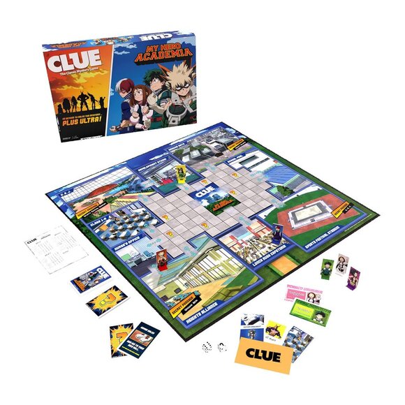 CLUE: My Hero Academia Edition Board Game New Sealed - Picture 1 of 9